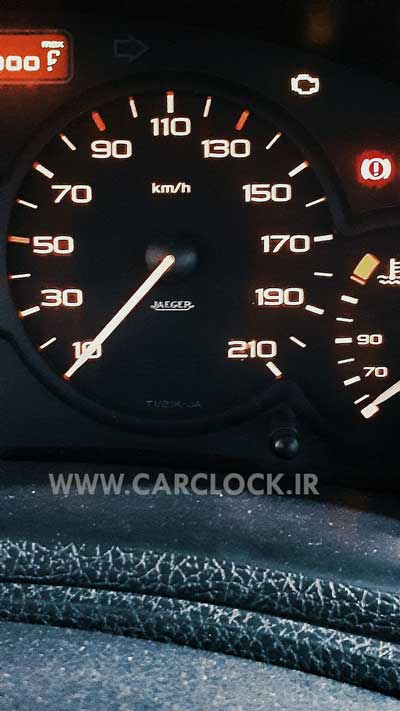 پشت آمپر ماشین